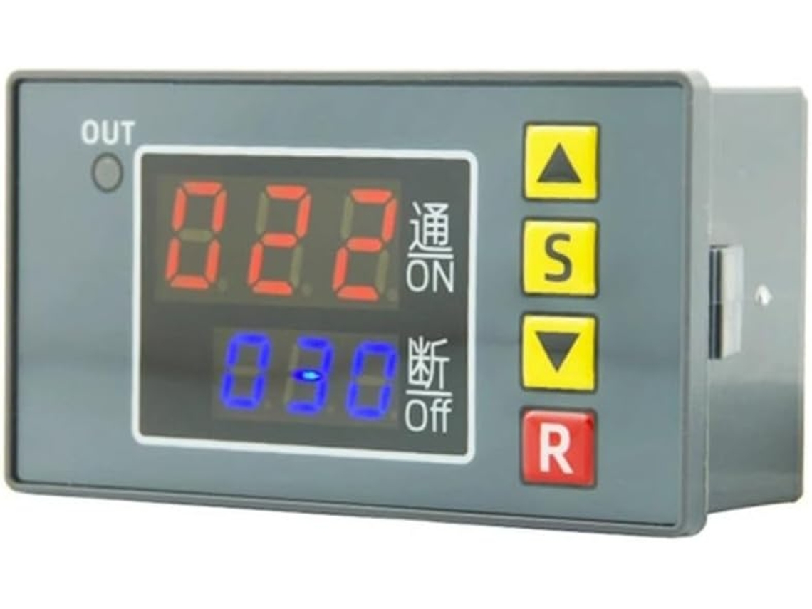 Relé De Retardo Tempo Digital T3231 Com Display Led Ajustável C