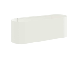 Vidaxl Cama De Jardim Elevada Branco 120 X 40 X 40 Cm