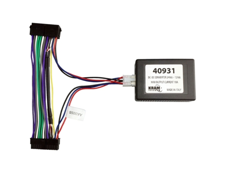 Adaptador Conversor Tensão Canais Permanente Ignição KRAM-TELECOM