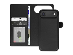 Capa Carteira 2 Em 1 Para Iphone Air Com Capa Removível Mayaxess Preta