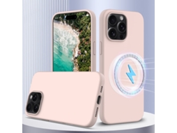 Capa De Silicone Com Magsafe Para Iphone 16 Pro - À Prova De Choque E Resistente A Quedas