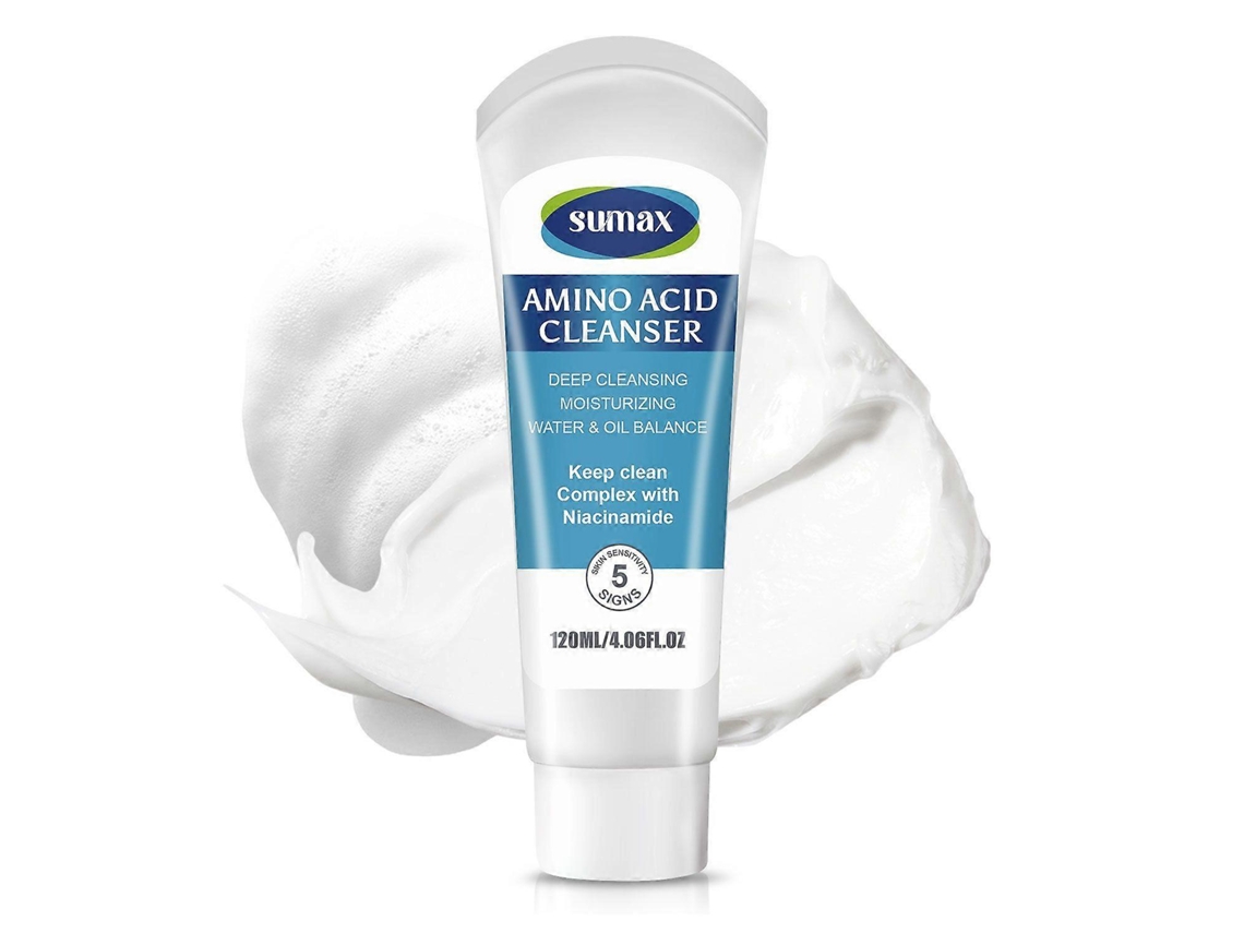 Sabonete Facial Com Aminoácidos, Esfoliante Suave, Hidratante E Nutritivo Que Limpa Os Poros De Forma Delicada E Refrescante.