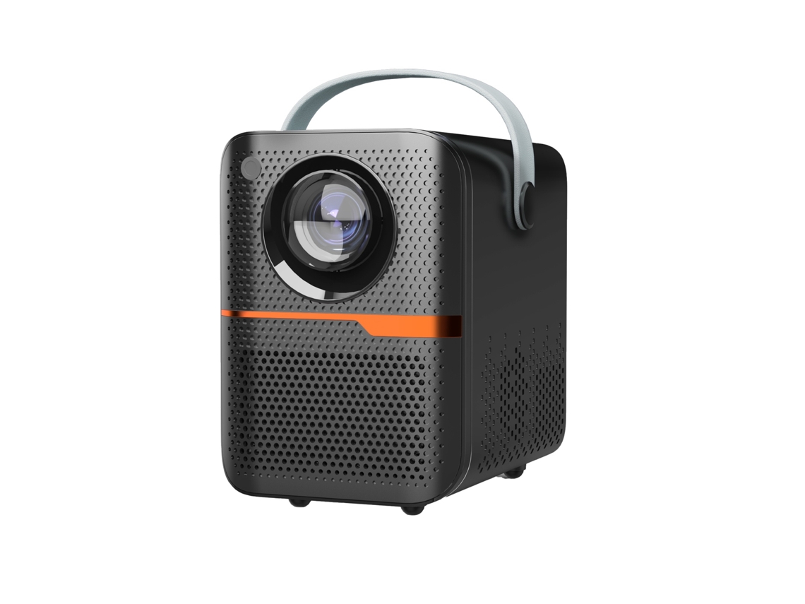 Mini Projetor P10 4k Hd Suporta Telas De 150 Polegadas, Alto-falantes Duplos Integrados, Wifi, Android 10.0 (preto)
