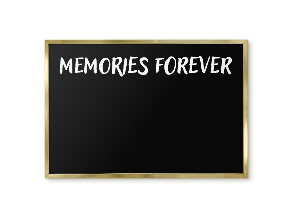 Magnetic Board Memories Forever For The Living Room Espelharte (60x40 Cm)