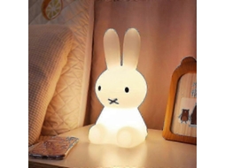 Luminária Noturna Led, Brinquedo Infantil Coelho de Luz, Decoração Colorida para Quarto, Adequada para Crianças, Novo Modelo 5 BRILVIBERA