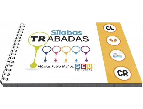 Livro Silabas Trabadas Cl;Cr de Monica Rubio Muñoz (Espanhol)