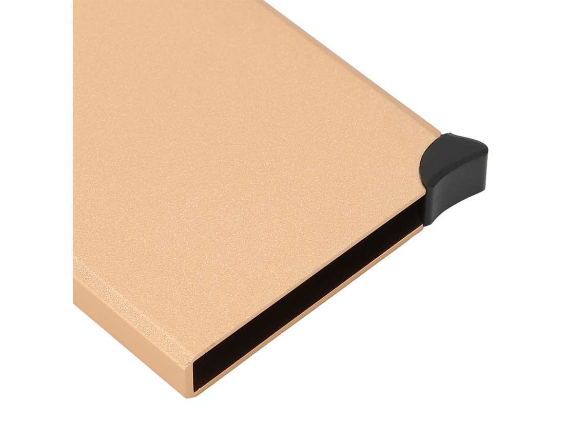 Business Card Holder (antitheft Antimagnetic) Gold X55 Eoocoo