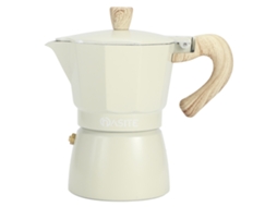 Cafeteira Moka Octogonal De Alumínio 150ml Amarelo Claro Para Casa E Cafeteria Brilvibera
