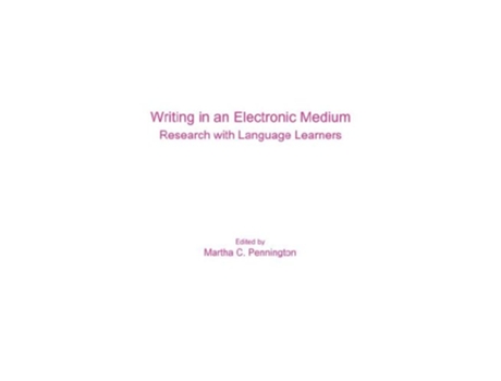 Livro Writing in an Electronic Medium de Martha Pennington (Inglês)