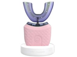 Escova de Dentes Elétrica Ultrassônica, Automática em Formato U, Limpeza Completa 360° para Cl Areamento Dental. GOKOCO