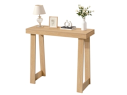 Mesa Consola Moderna Para Colocar Atrás Do Sofá 91,5 X 30,5 X 81 Cm Madeira Natural Vevor