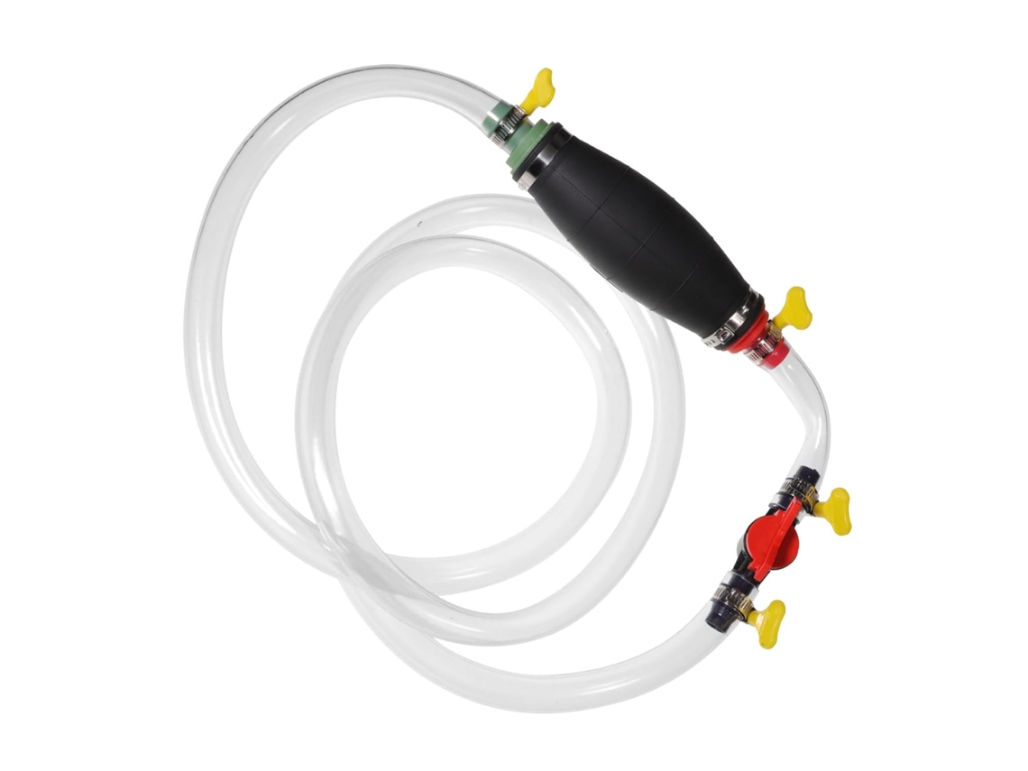 Bomba manual para transferência de combustível, extração de gasolina e água.