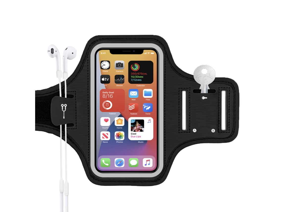 Braçadeira Esportiva Universal Para Corrida, Compatível Com Iphone 13/13 Pro, Zqkla