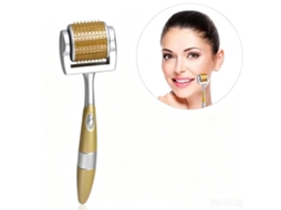 Nano Rolo de Microagulhas em Liga de Titânio para Reparo Facial 0.3 Mm Amarelo XIAOMOYU