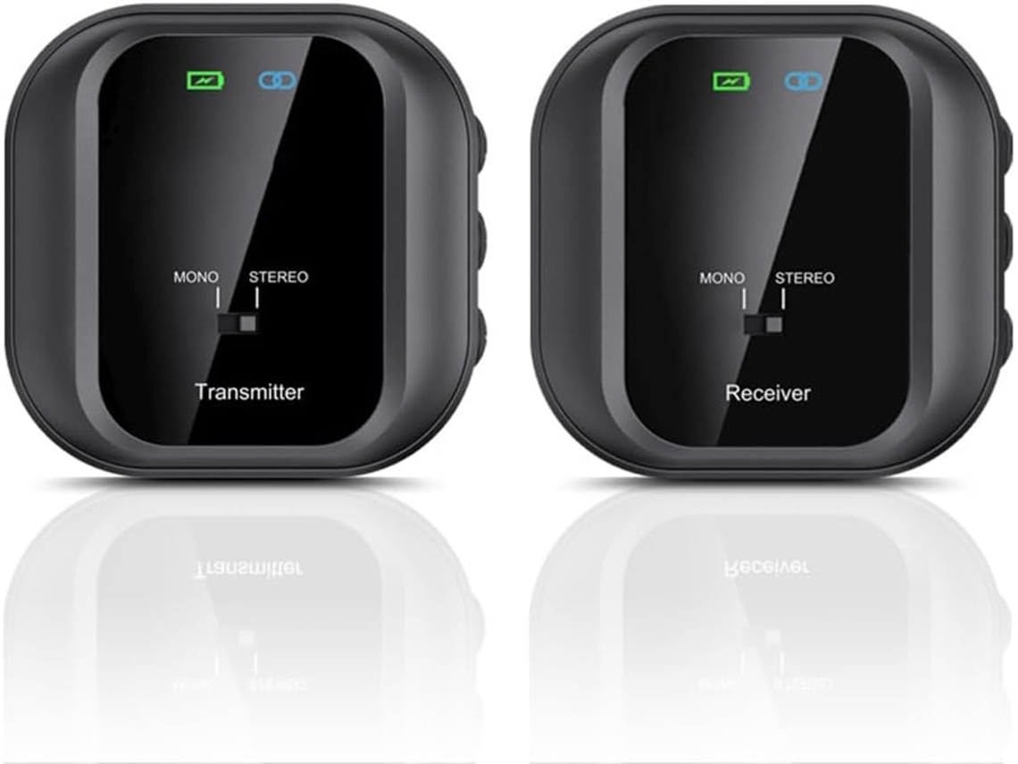 Sistema de Monitoramento por Fone de Ouvido Uhf Sem Transmissor e Receptor Recarregáveis SFUSHOS