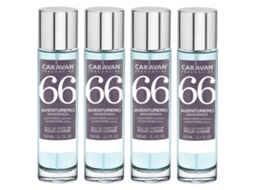 4X CARAVAN Perfume de Homem Nº66 150Ml