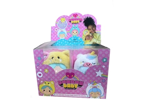 Exibição 4 Pelúcias Dundun Baby Variadas 15cm Sbabam