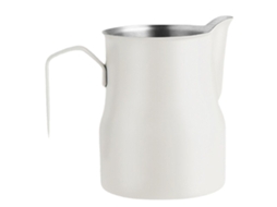 Jarra Para Espumador De Leite 350ml 304 Aço Inoxidável Bico Anti Gotejamento Alça Confortável Copo Para Espumador De Leite Para Casa Café Bar