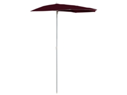 Guarda-sol de jardim VIDAXL Red (180x90 cm)