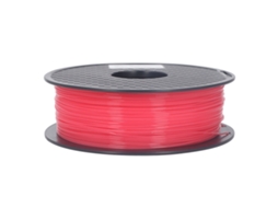 Filamento PLA 1.75mm Vermelho para Branco