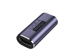 Adaptador Type-c Fêmea Para Fêmea, Reto, 2 Unidades, 40gb