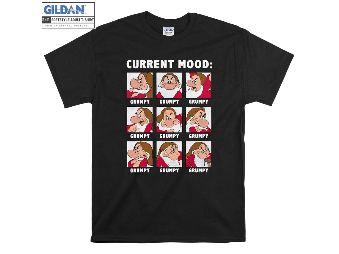 T-shirt Rockinstone Grumpy Dwarf Current Moods Always Grumpy Seven(s)