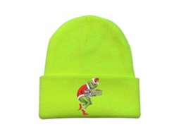 Gorro De Natal Grinch De Tricô Unissex Masculino Feminino Gorro Quente De Inverno Presente De Natal Hengjian