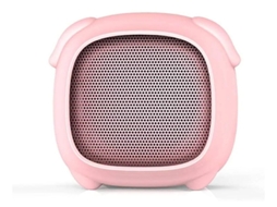 Alto Falante Sem Fio Bluetooth Portátil Para Crianças Porco Rosa Yizhood