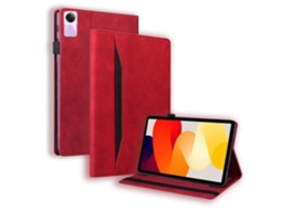 Capa de couro antichoque Webake Splicing para tablet