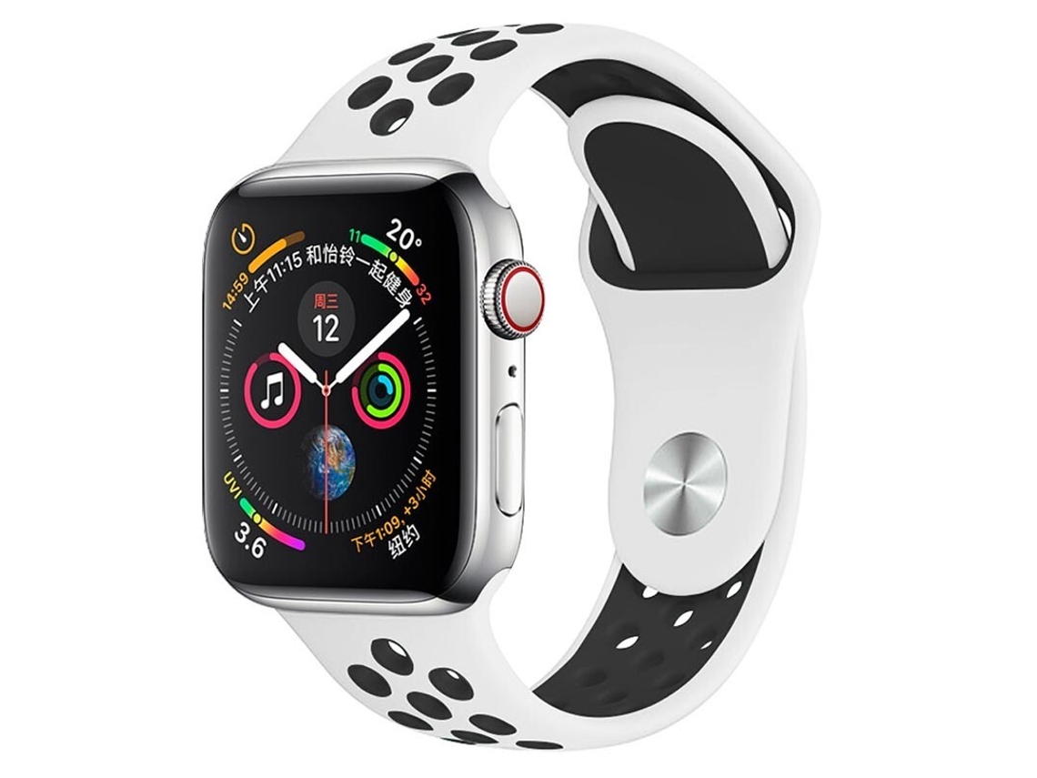 Pulseira compatível Desportiva APPLE Watch 42/44/45mm - Branco