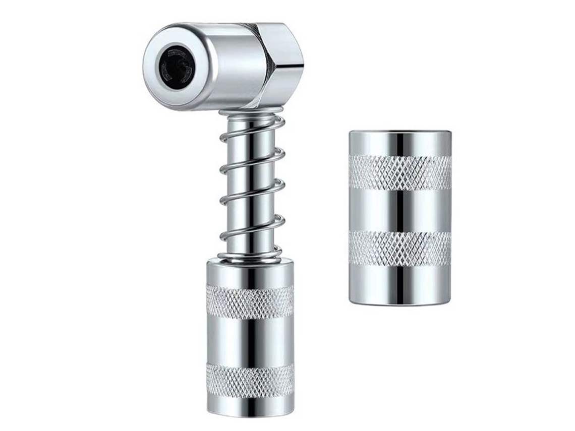 Conector De Grasa De 90° Ferramenta De Conexão De Grasa Aço Carbono Adaptador De Bomba De Óleo Ferramenta De Lubrificação