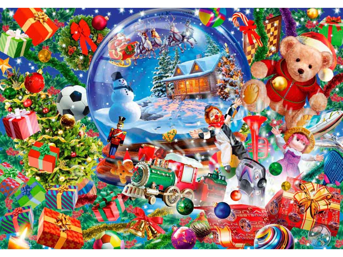 Puzzle Bluebird Esfera de Natal 1000 Peças
