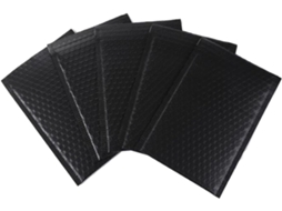 Pacote com 25 Sacos de Armazenamento Plástico Bolha Antichoque Alipis, X 33,6 Cm, Impermeáveis, para Embalagem