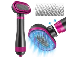 Secador de Cabelo Cão Pet 2 em 1 com Escova Tesoura Substituível Temperatura Ajustável Se Cador GOKOCO