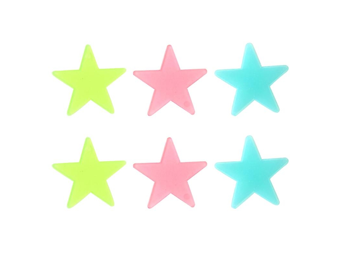 100 Unidades de Estrelas 3D Diy ALLINLESS