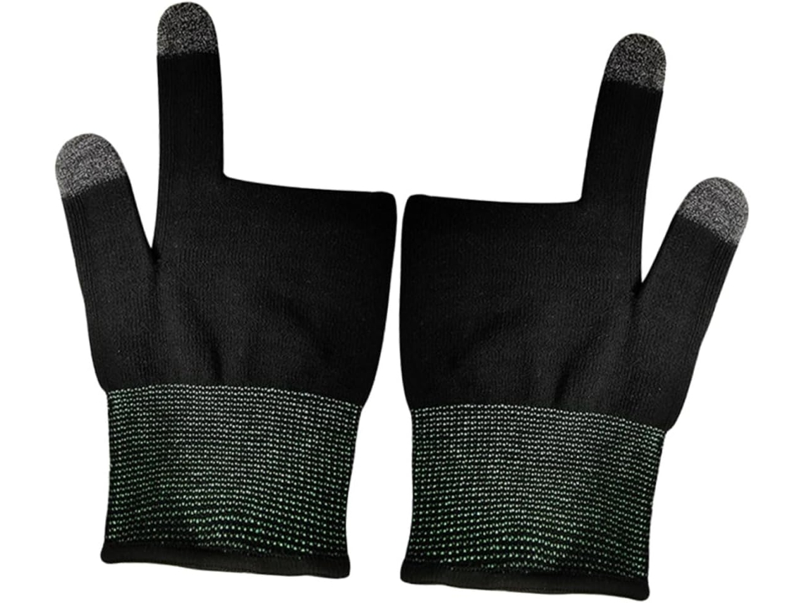 Luvas Gamer Respiráveis Em Nylon E Fibra, Portáteis E Confortáveis Para Usar Com Celulares, Ideais Para Jogadores Homens