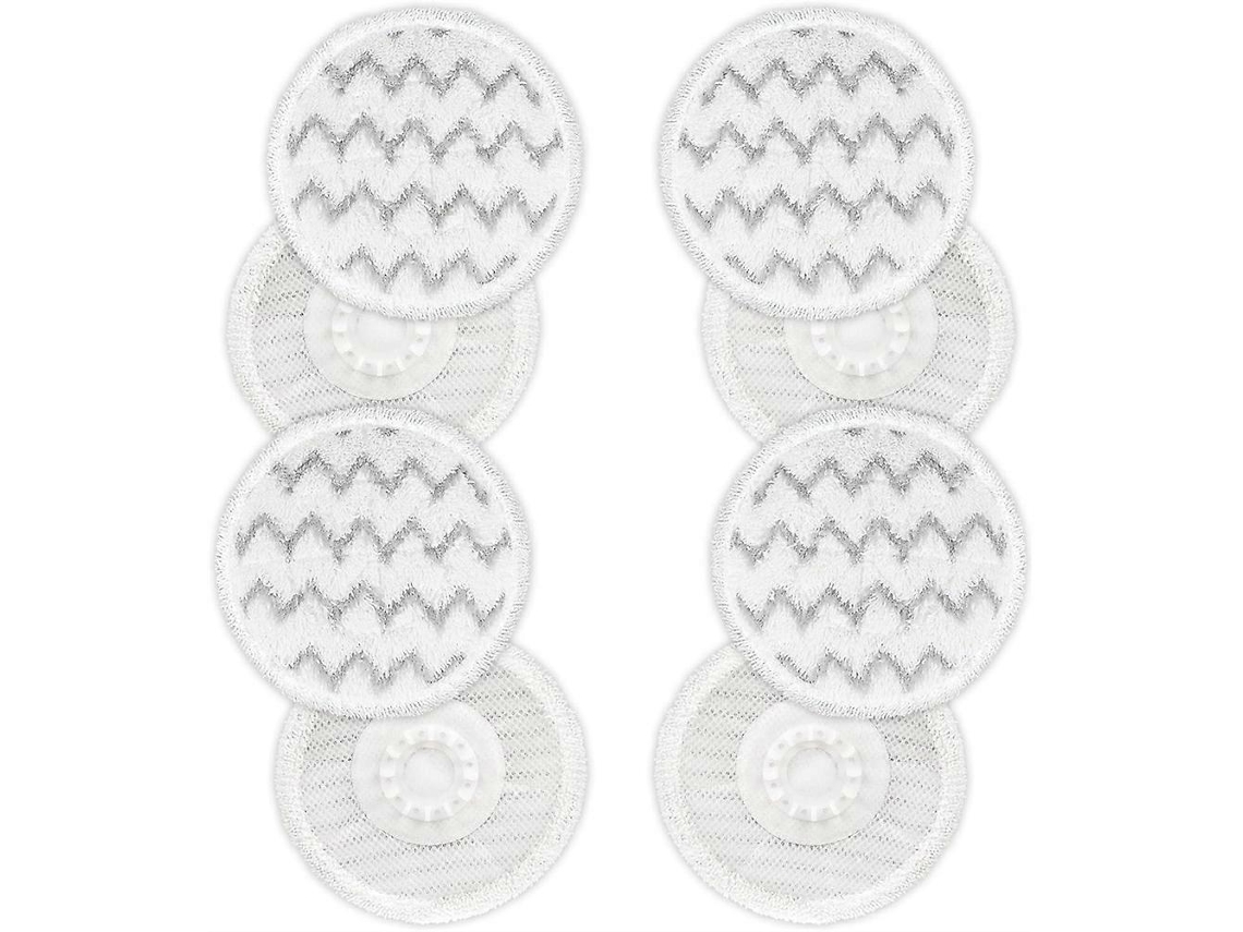Conjunto De 8 Panos De Reposição Para Mop A Vapor S8000 S8001 S7001 S7201 S7000 S7005 S7020 S7001_glo