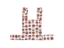 Mali carregador de Boneca Infantil de Algodão Sling de Ombro Frente/traseira Estilo Morango