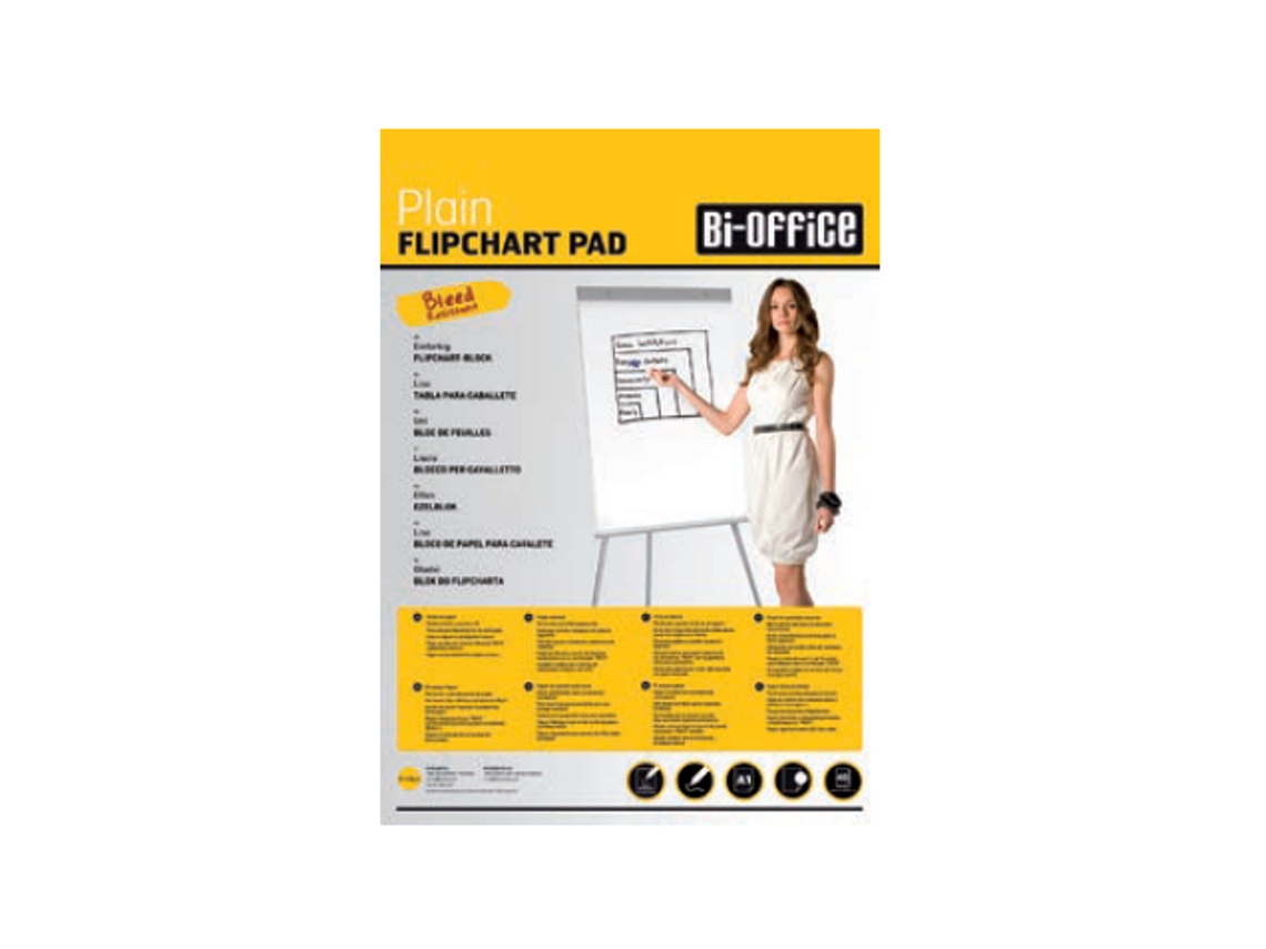 Papel Liso Euro Bi-Office 55Gr.