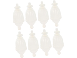 Conjunto De 8 Peças Acessórios Para Mosquiteiro, Decoração Plástica Para Quarto, Incluindo Ponteira Decorativa Para