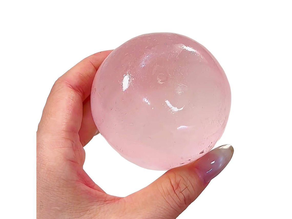 Laxiscreed Bola De Massagem De Mel, Rebound Longo, Com Óleo De Coco, Para Mãos E Relaxamento