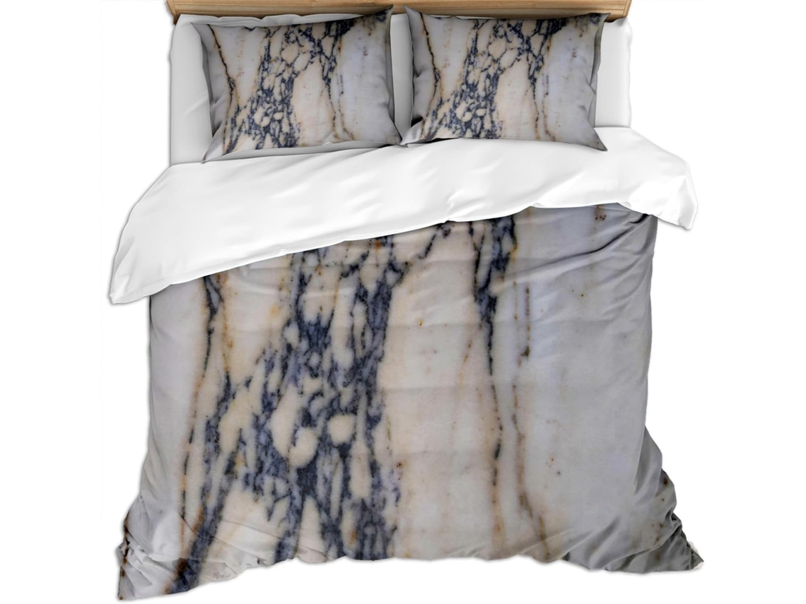 Capa de Edredom com 2 Fronhas 65x65cm em MICROFIBRA 240x260cm MAISON EXCLUSIVE
