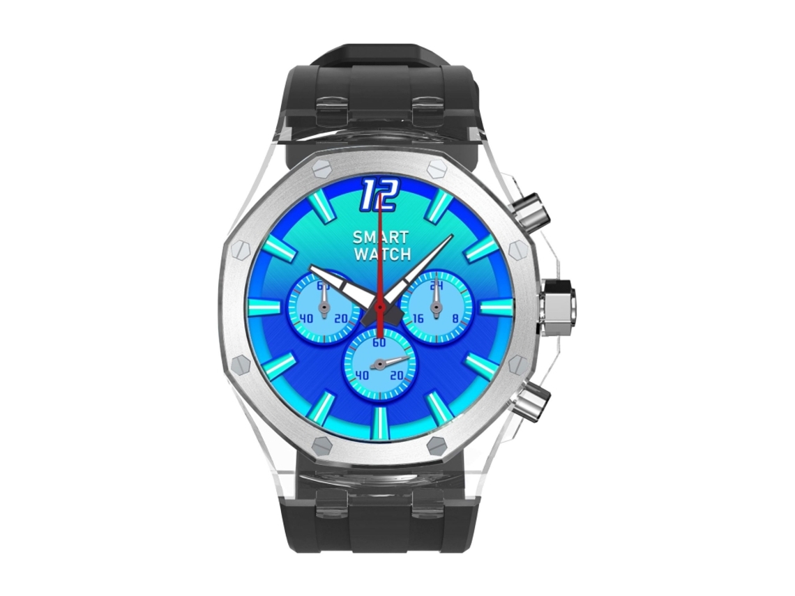 Smartwatch Bluetooth Com Tela Amoled De 1,43 Polegadas, À Prova Dágua Ip67 E Com Monitoramento De Saúde (preto)