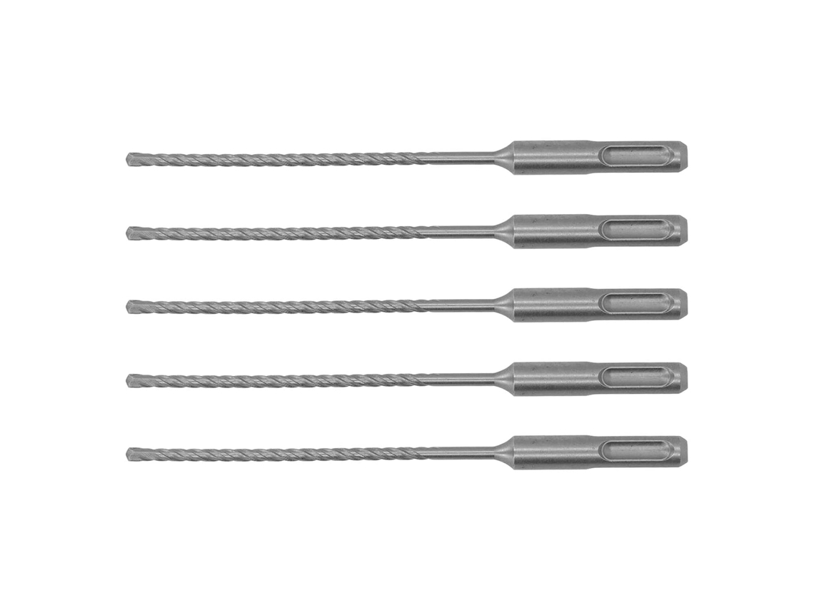 Brocas De Impacto Com Ponta Carboneto, 160 Mm Comprimento, 2 Canais,