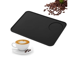 Tapete Para Café Silicone 22×15 Cm Preto Dureforward