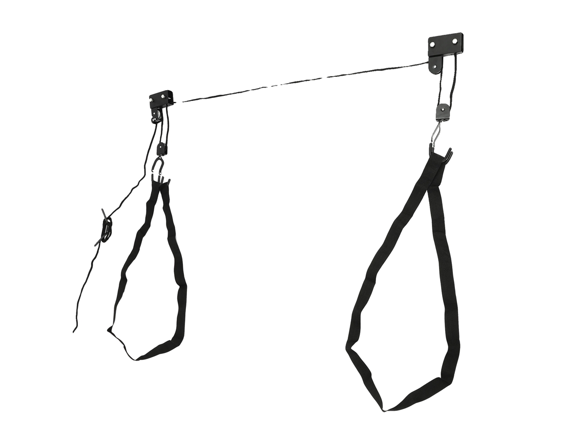 Guincho Para Caiaque, Capacidade De 125,66 Lbs, Design Que Economiza Espaço, Preto