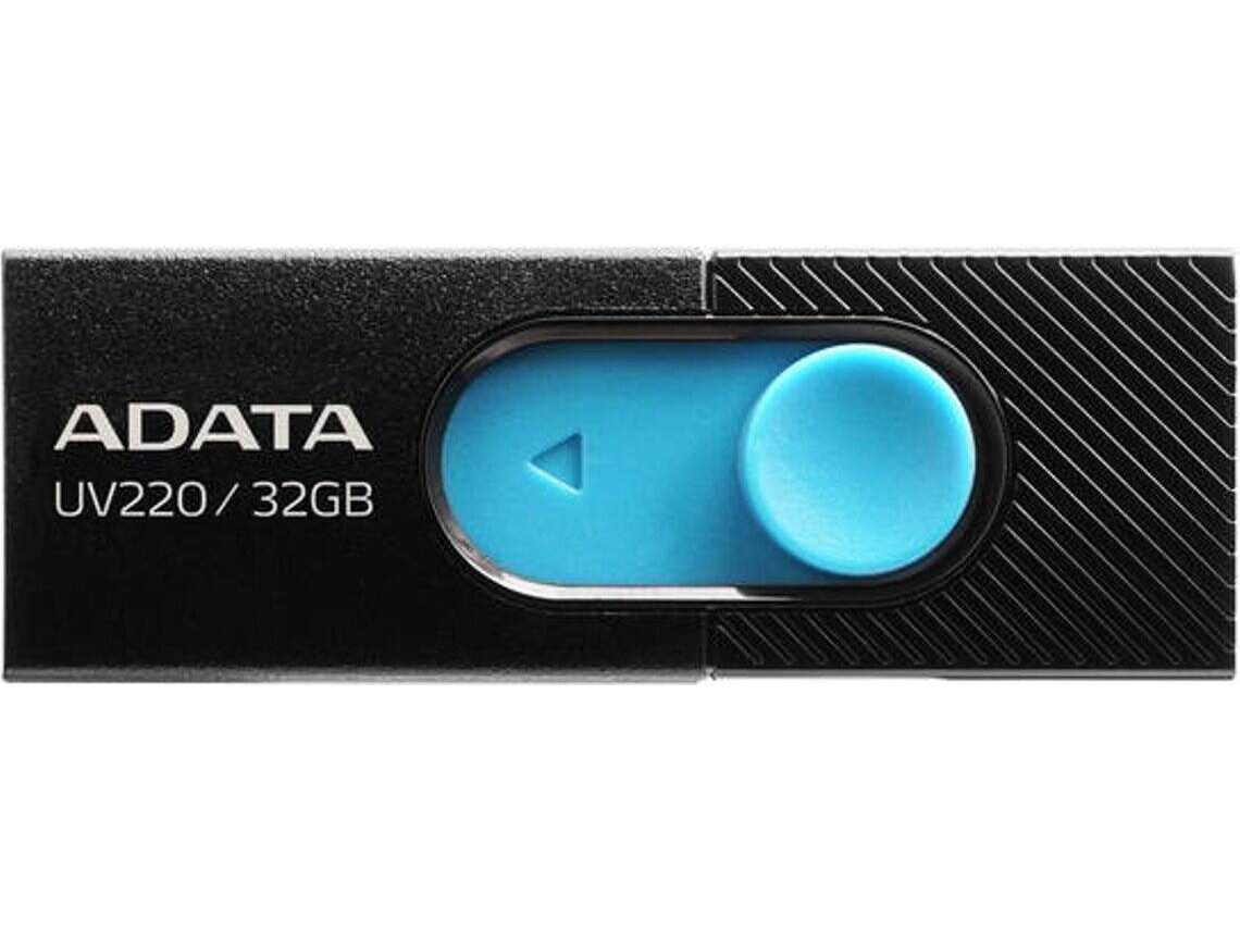 Pen USB ADATA UV220 32GB Azul e Preto