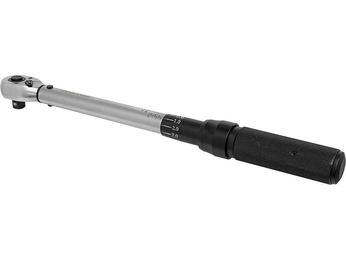 Chave Dinamométrica Micrométrica Com Encaixe Quadrado De 1/2", 210 Nm – Stw400