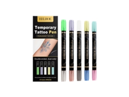 Caneta Tatuagem Flash Temporária Duas Pontas