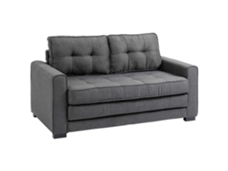 Sofá cama Cinza 147,5x75x85cm, Linho, 2l, Borracha, Dobrável, Cama. Ge